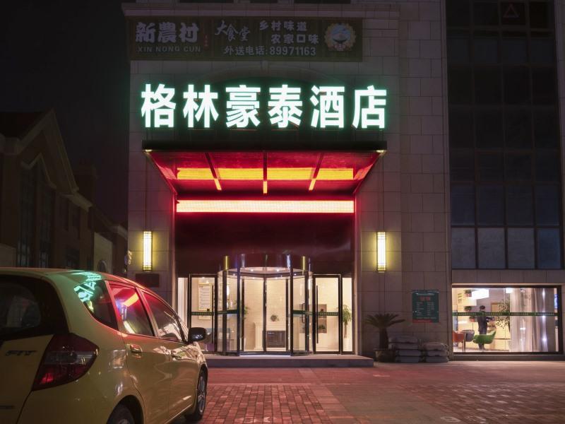 Greentree Inn Zhejiang Jiaxing Nanyang College Henglong Square Business Hotel Exterior foto